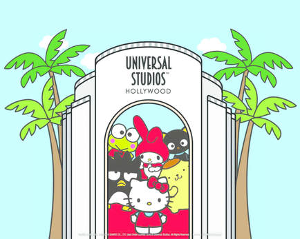 Behind The Thrills  Hello Kitty Makes Her Universal Studios Hollywood  Debut! Behind The Thrills